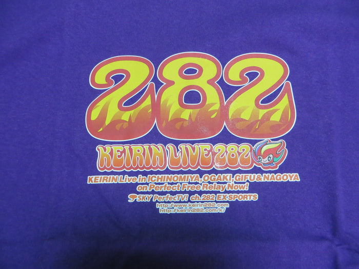 Never Used Short Sleeve Official Keirin T-shirt Jaoanese XL American L /2501061