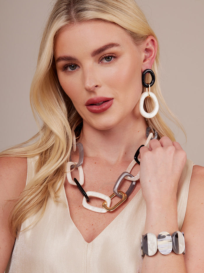 Noa Short Link Necklace