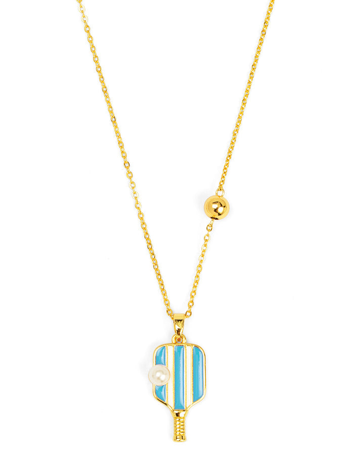 Pickleball Charm Necklace