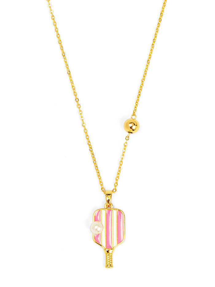 Pickleball Charm Necklace