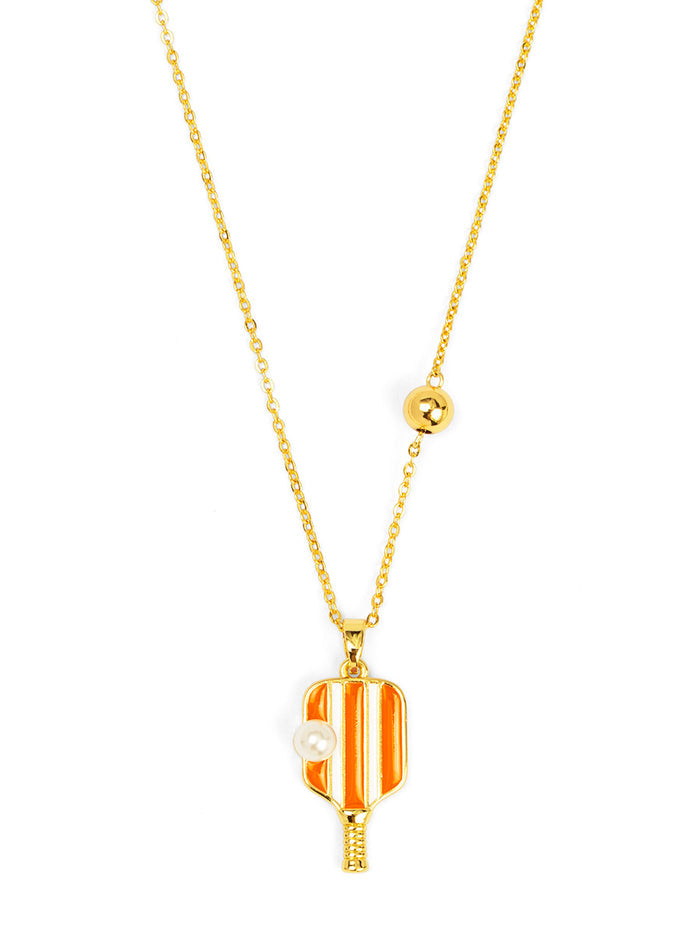 Pickleball Charm Necklace