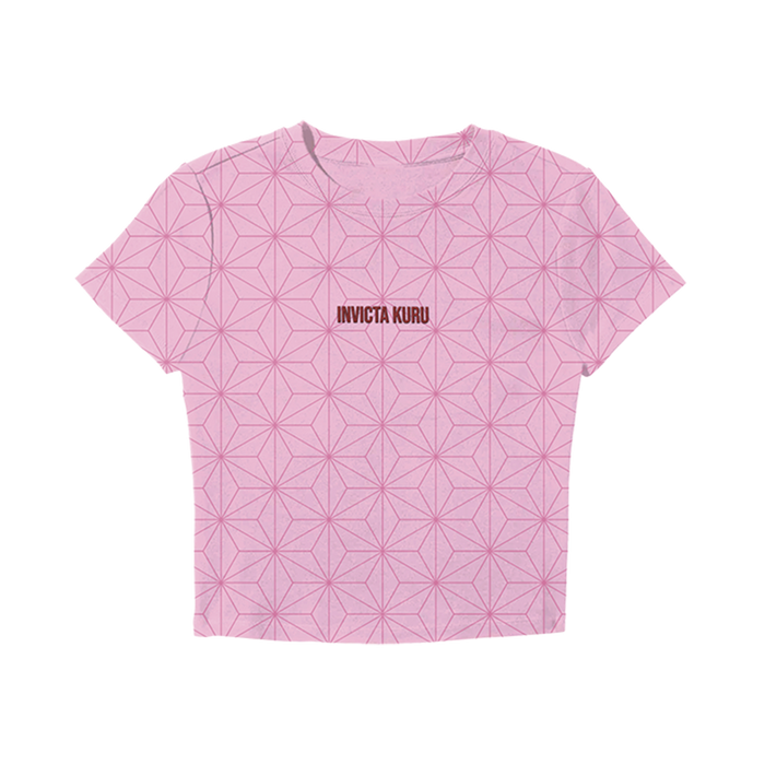 Pink Pattern Baby Tee