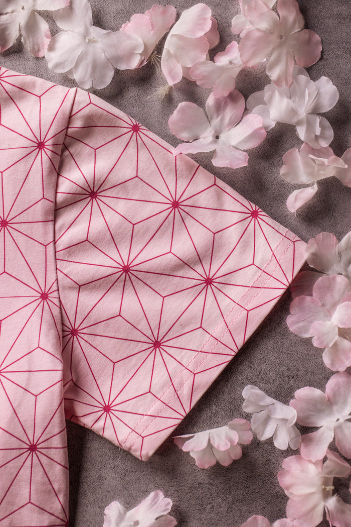 Pink Pattern Baby Tee