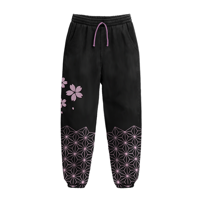 Pink Pattern Sweatpants