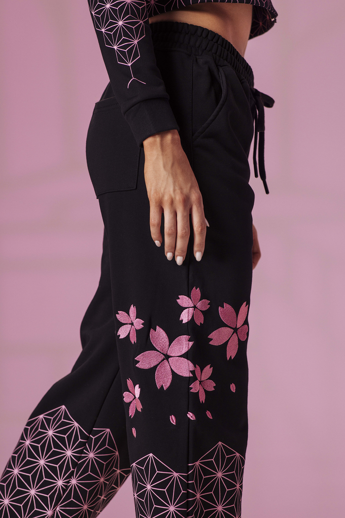 Pink Pattern Sweatpants