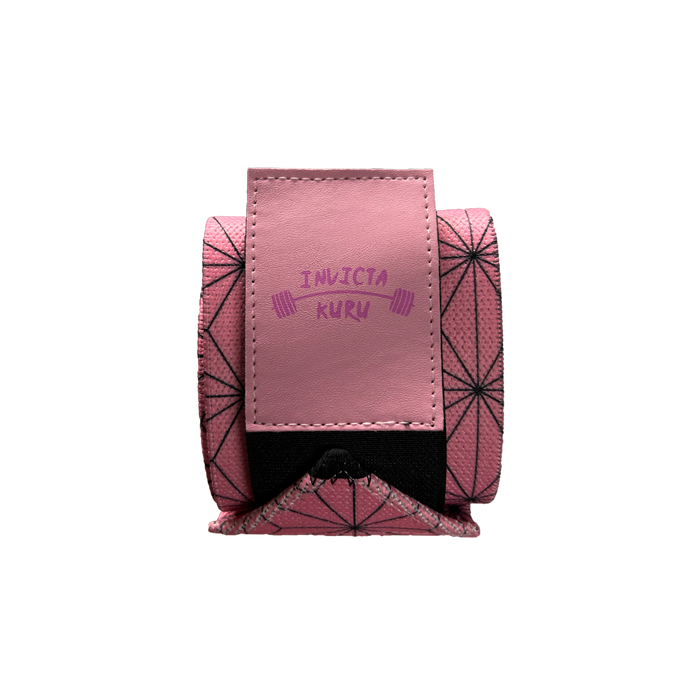 Pink Pattern Wrist Wraps