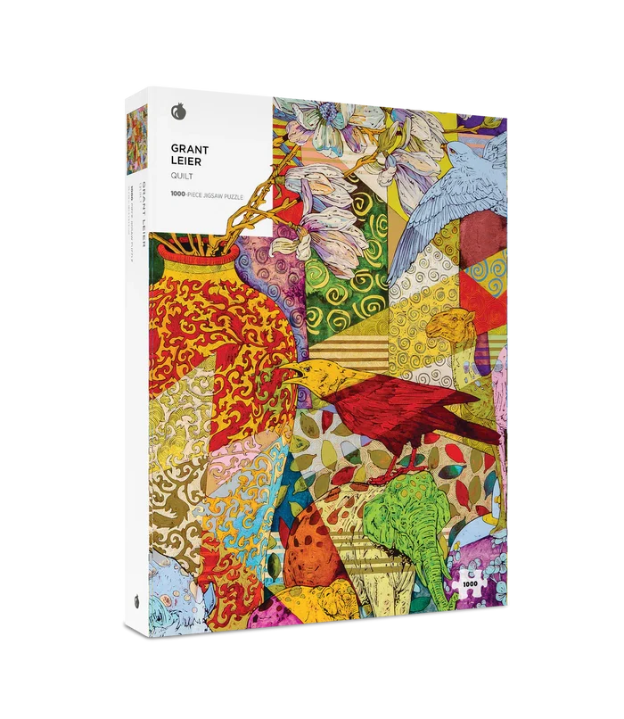 Quilt 1000 brikker puslespil fra Pomegranate