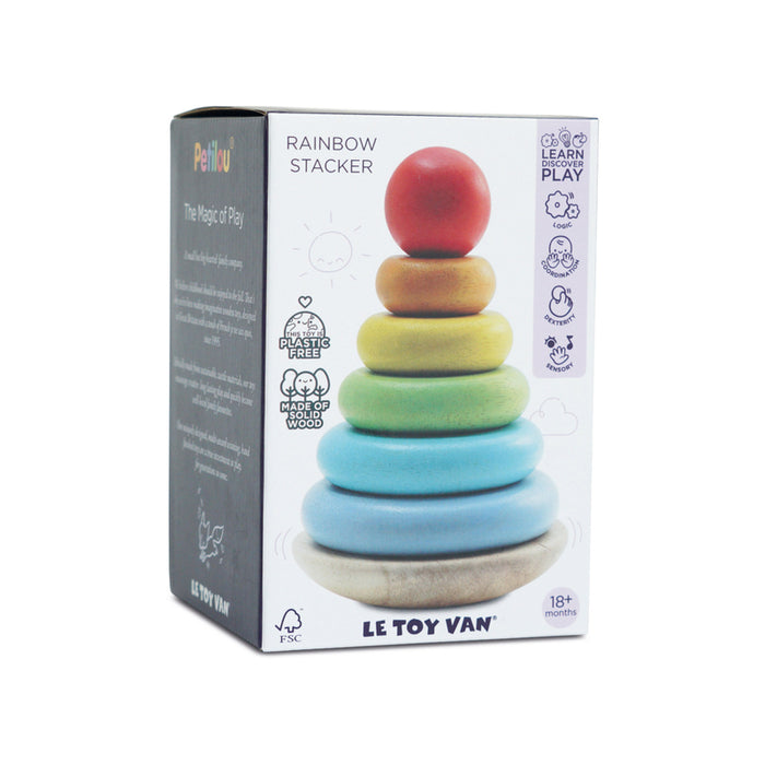 Rainbow Stacker | Wooden