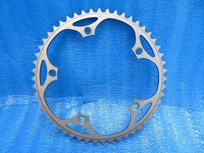 Shimano FC-7710 1/8" 144BCD NJS Chainring 51T Titanium Finish (26050309)