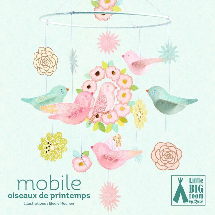 Spring Birds Mobile