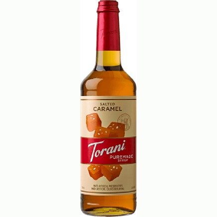 Torani Salted Caramel T791PM 750 ML Puremade Syrup