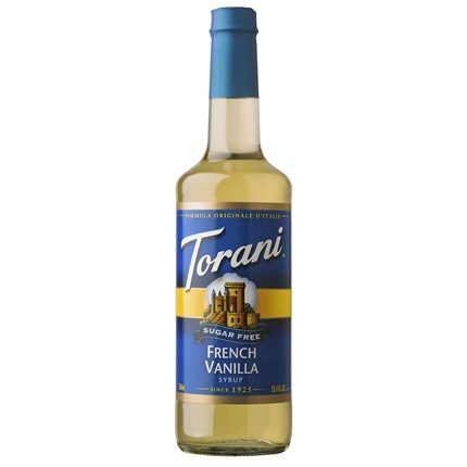 Torani Sugar-Free French Vanilla T757SF 1 LITER