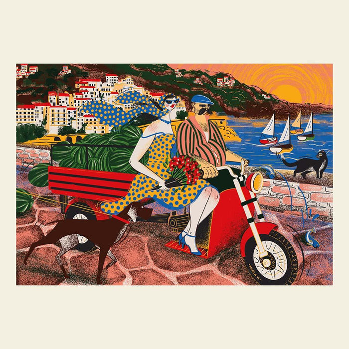 Tra I Due Golfi - 500 brikker puslespil fra Sto Puzzle