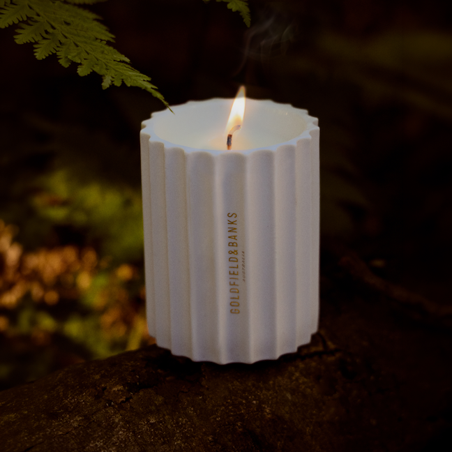 Under the Raintree | Woody-Musky Scented Candle